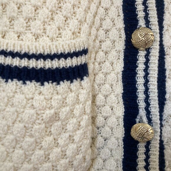 Lulus Ivory Short Sleeve Button-Front Sweater Top - Picture 2 of 4